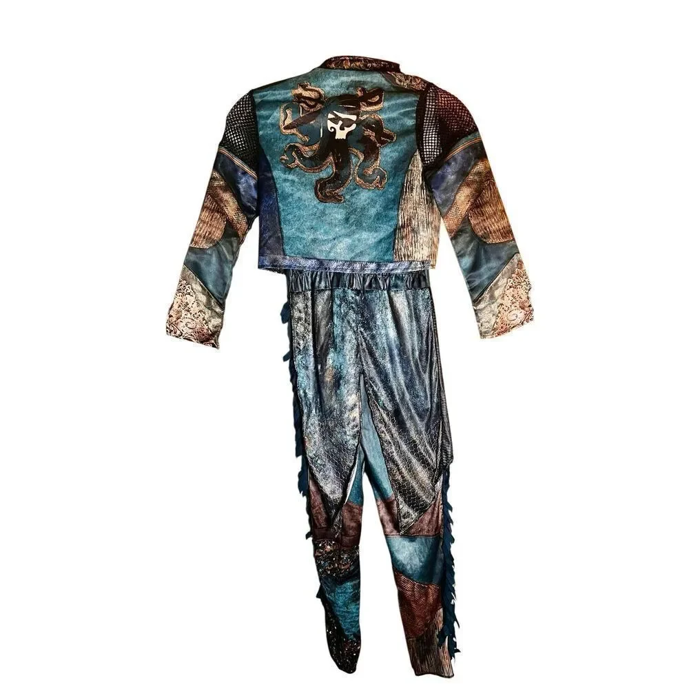 Descendants 3-Uma Costume. 2 pieces - Sleeveless Jumpsuit & Jacket Youth M 7-8